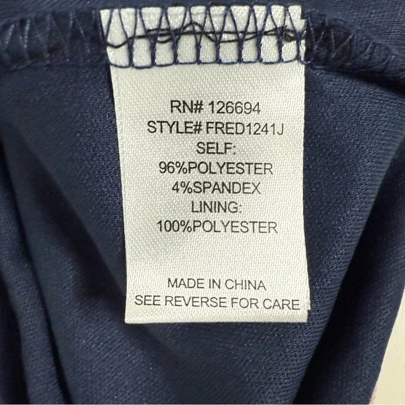 NWT Live To Be Spoiled Butterfly Mesh Overlay Midi Slip Dress Navy Floral Large - Picture 11 of 15